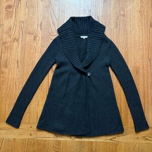 Vince Alpaca Wool Cashmere Blend Shawl Cardigan Sweater size S
